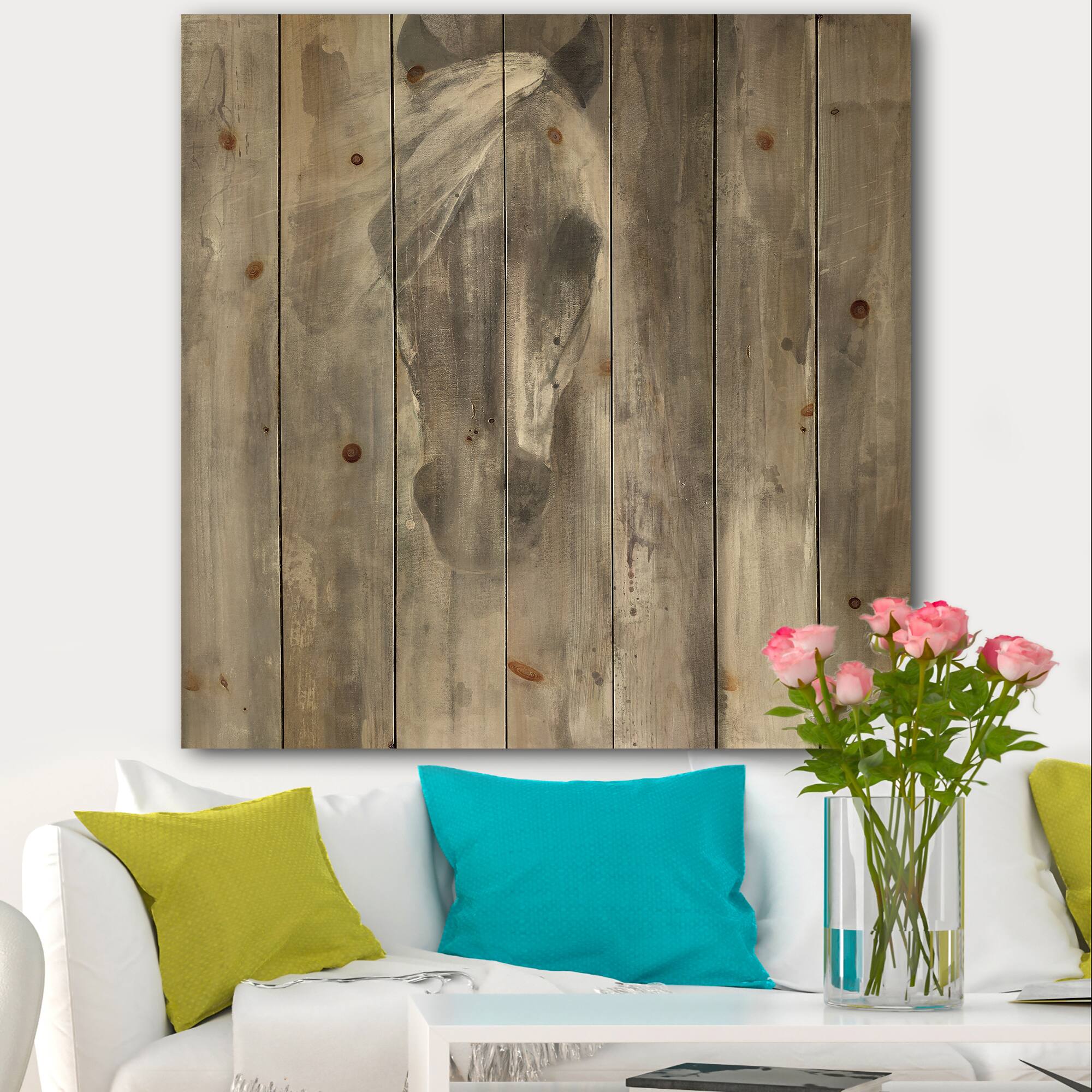 Designart - Farmhouse Horse